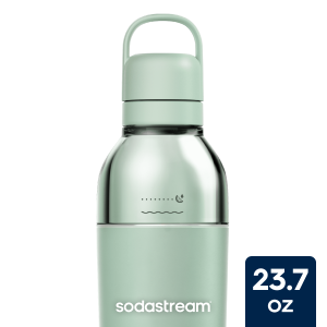 Sodastream Fizz & Go? Easy Mix Insulated Stainless Steel Bottle Mint 23.7 oz