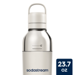 Sodastream Fizz & Go? Easy Mix Insulated Stainless Steel Bottle Sand 23.7 oz