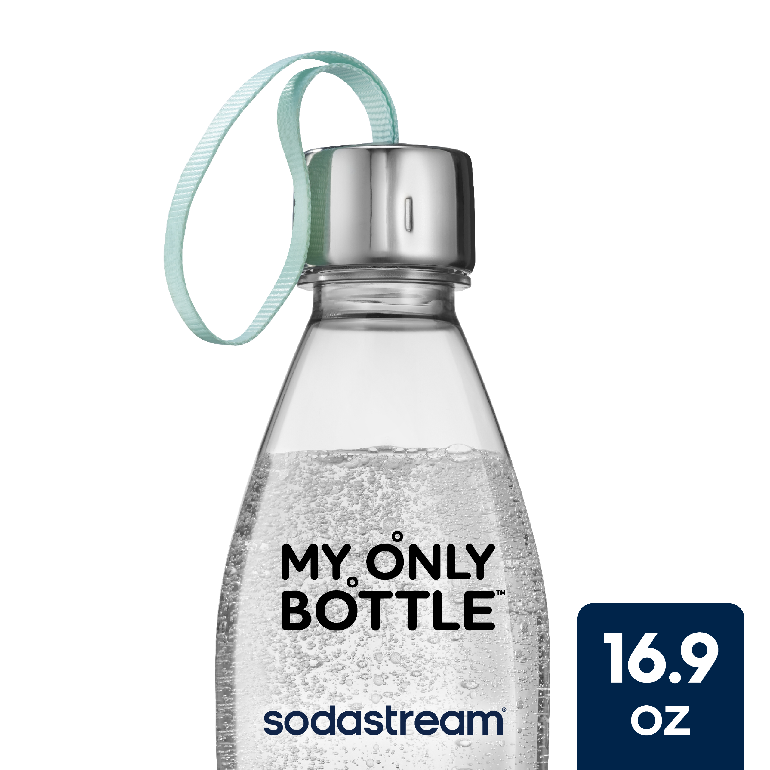 Sodastream My Only Bottle Loop Cap Icy Blue 16.9 oz