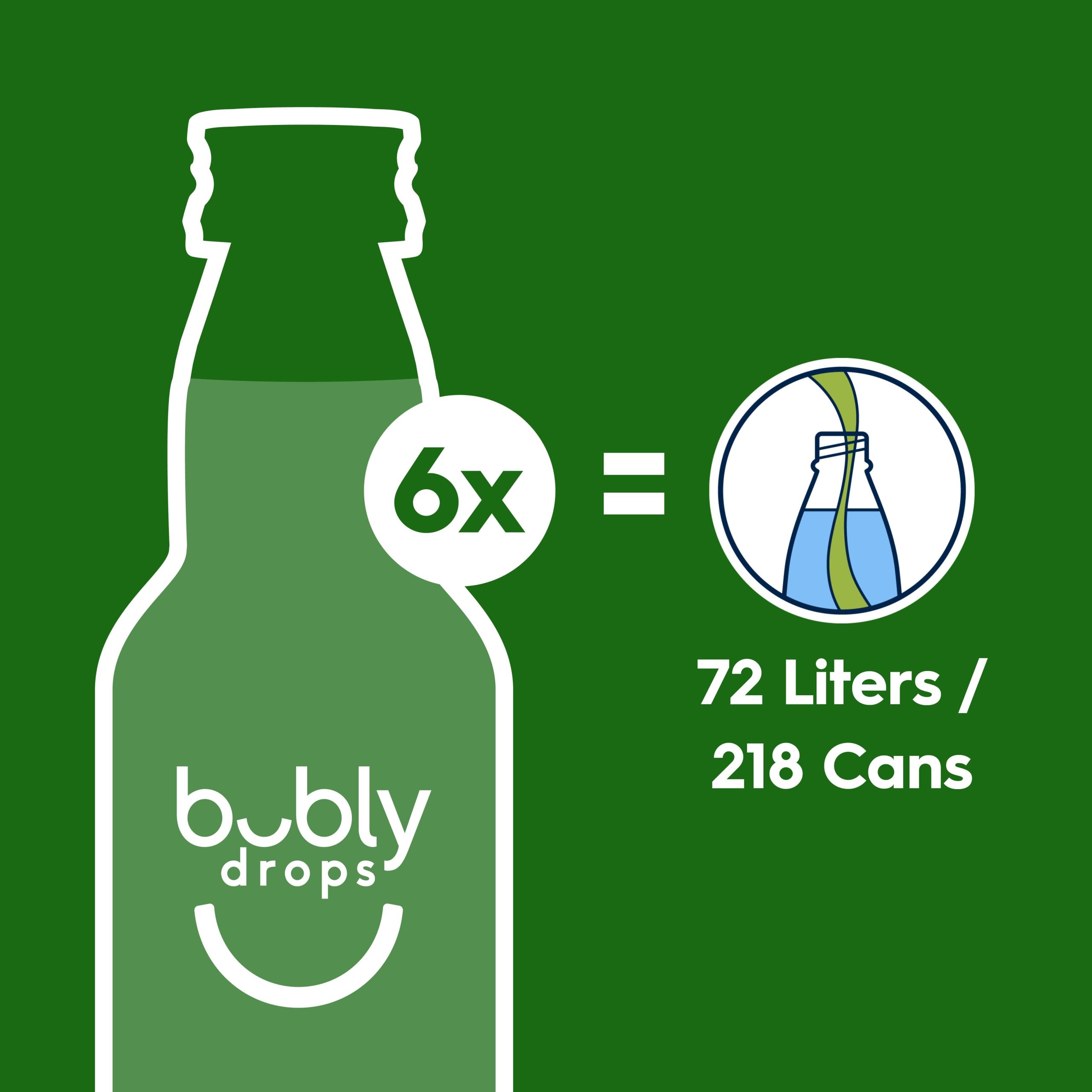 Sodastream bubly drops? Tropical Original Variety Natural Flavor Essence 6 Pack 40ml - 图片 3