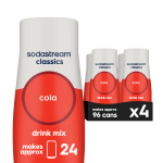 Sodastream Classics Cola Drink Mix 4 Pack 440ml