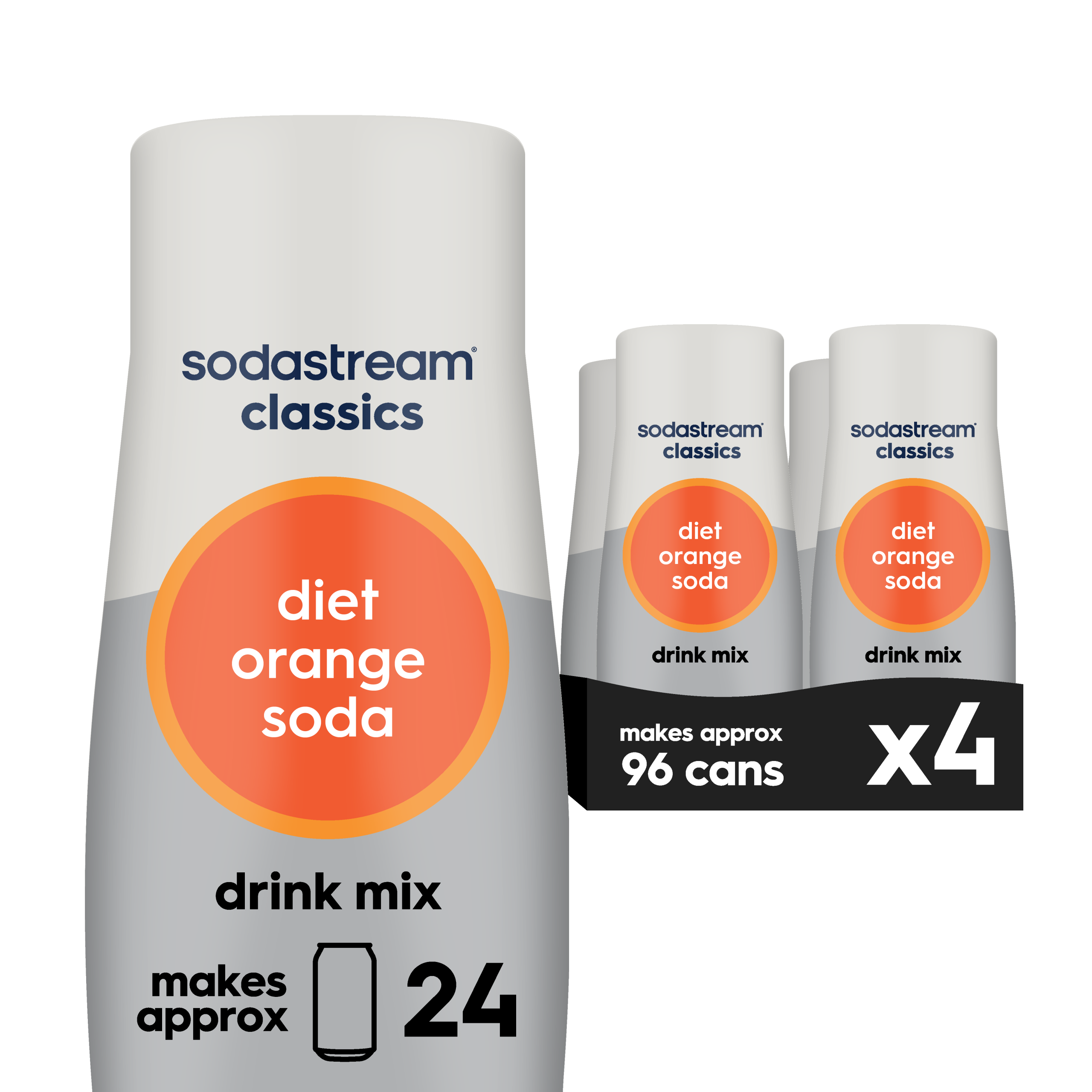 Diet Orange 4 Pack