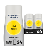 Sodastream Classics Diet Tonic Drink Mix 4 Pack 440ml
