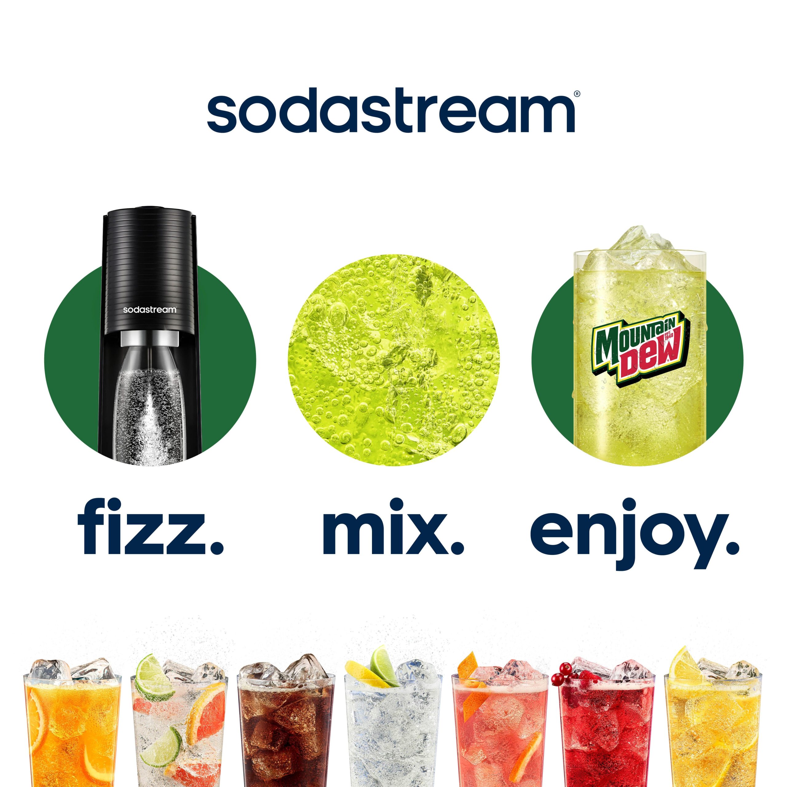 Sodastream MTN DEW? Drink Mix 4 Pack 440ml - 图片 4