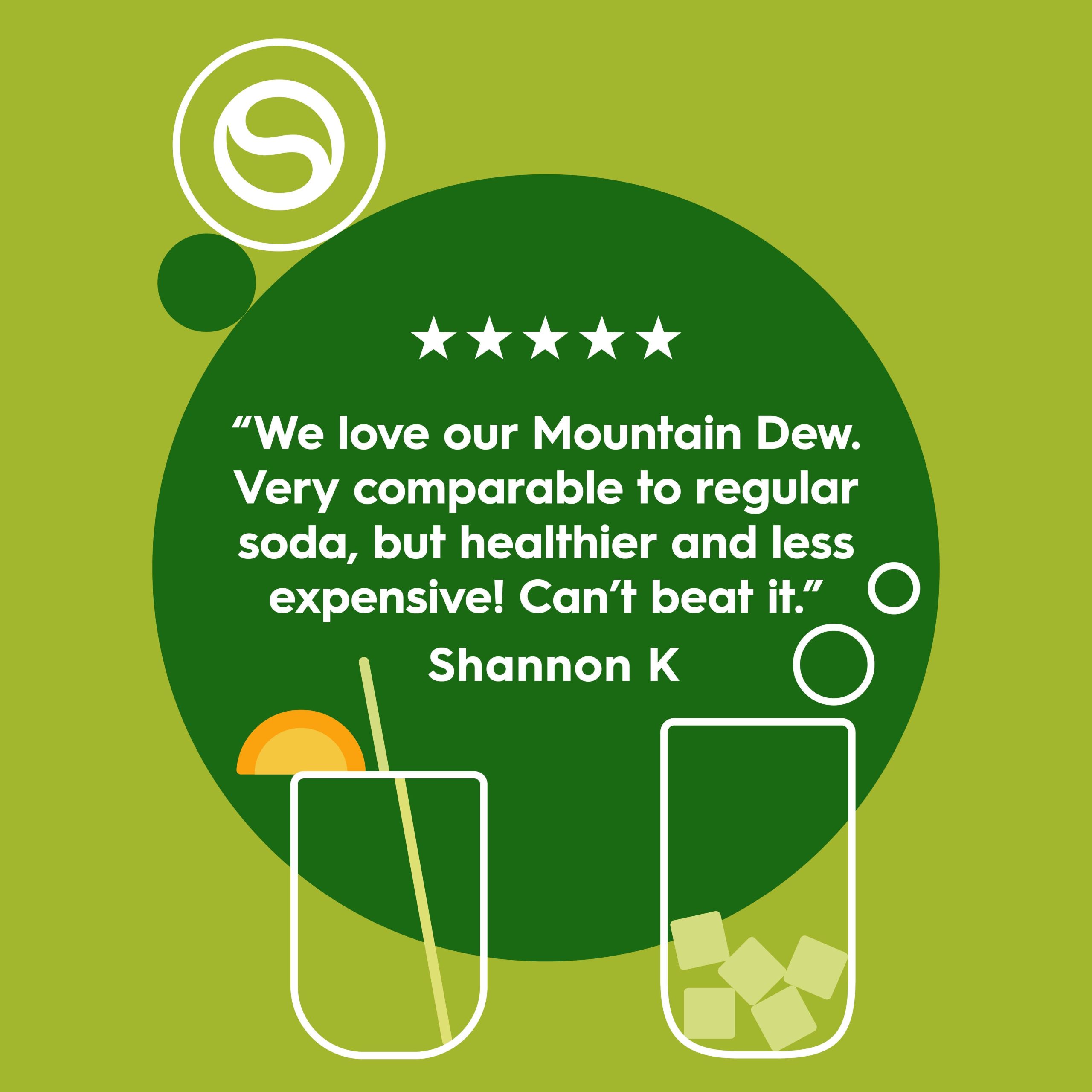 Sodastream MTN DEW? Drink Mix 440ml - 图片 2