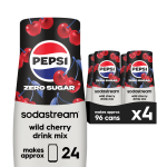 SodaStream? Pepsi? Wild Cherry Zero Drink Mix - 4Pk