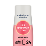 Sodastream Classics Pink Grapefruit Zero Sugar Drink Mix 440ml