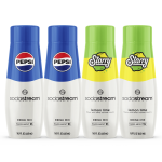 Sodastream Pepsi? & STARRY? Variety Drink Mix 4 Pack 440ml