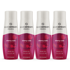 Sodastream Classics Cherry Cola Drink Mix 4 Pack 440ml