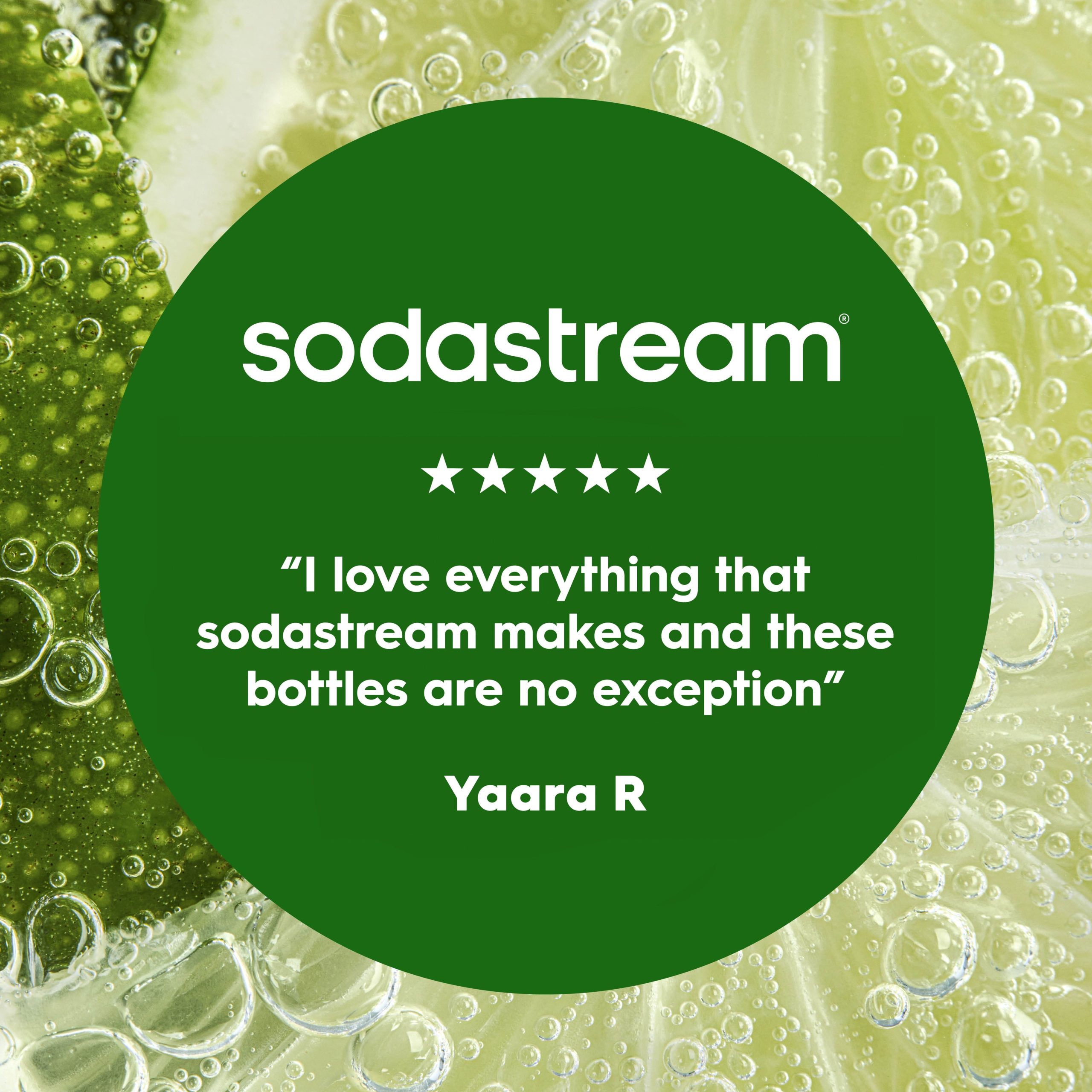 Sodastream Slim Sparkling Water Bottle Twin Pack Black 16.9 oz - 图片 3