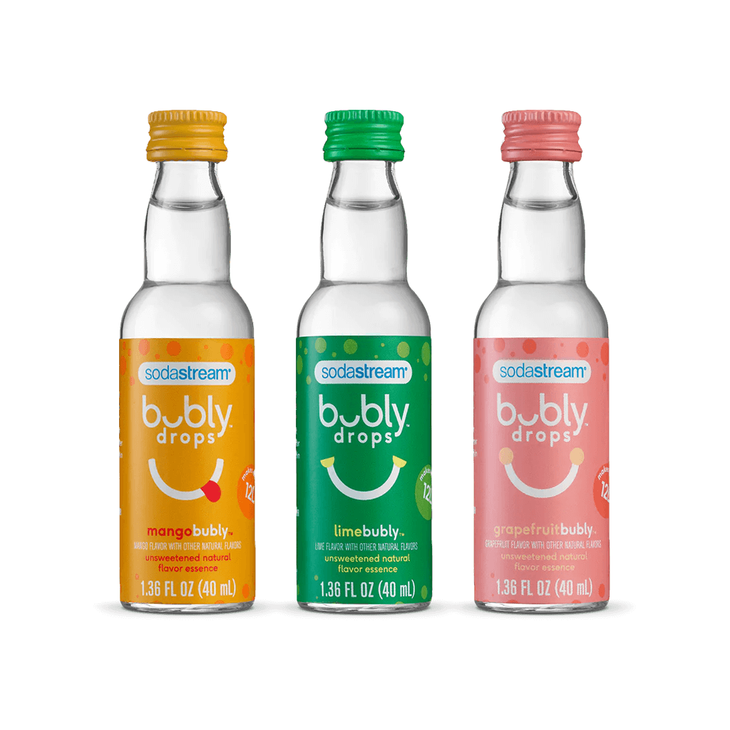 Sodastream bubly drops? Tropical Thrill Variety Natural Flavor Essence 3 Pack 40ml